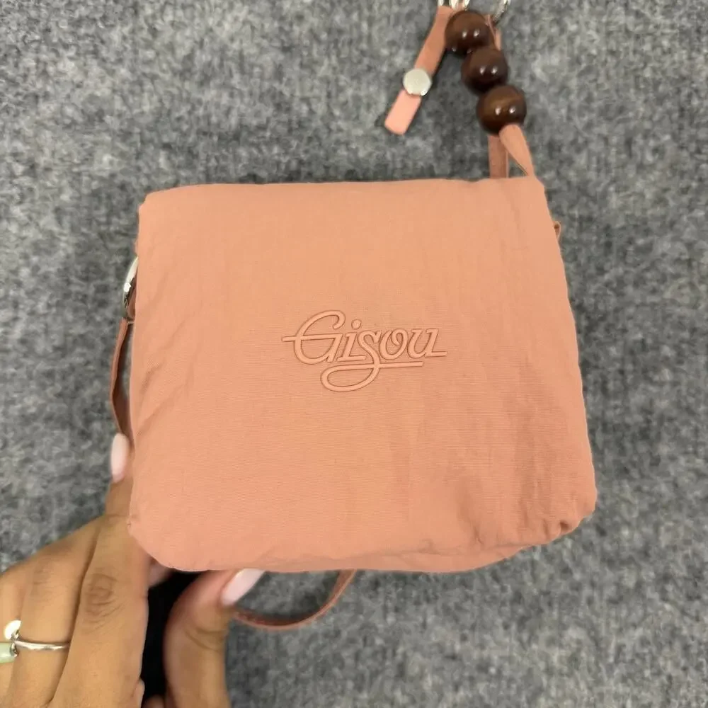 Gisou Limited Edition Miami Travel Pouch Pink Makeup Bag Wristlet Cosmetic Girly